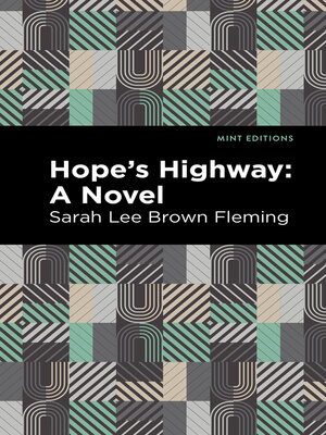cover image of Hope's Highway